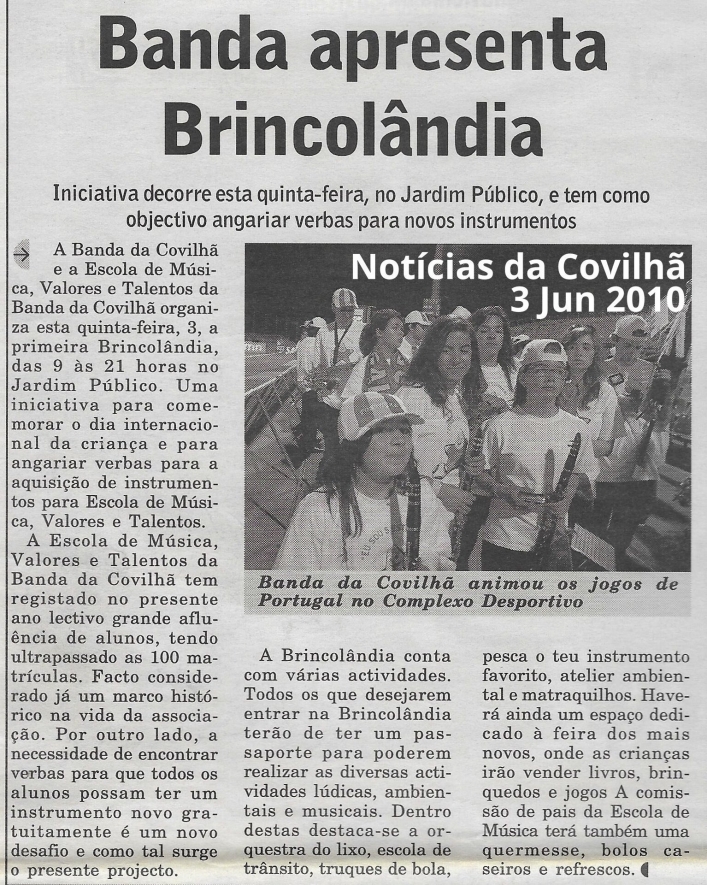 3 de Junho de 2010