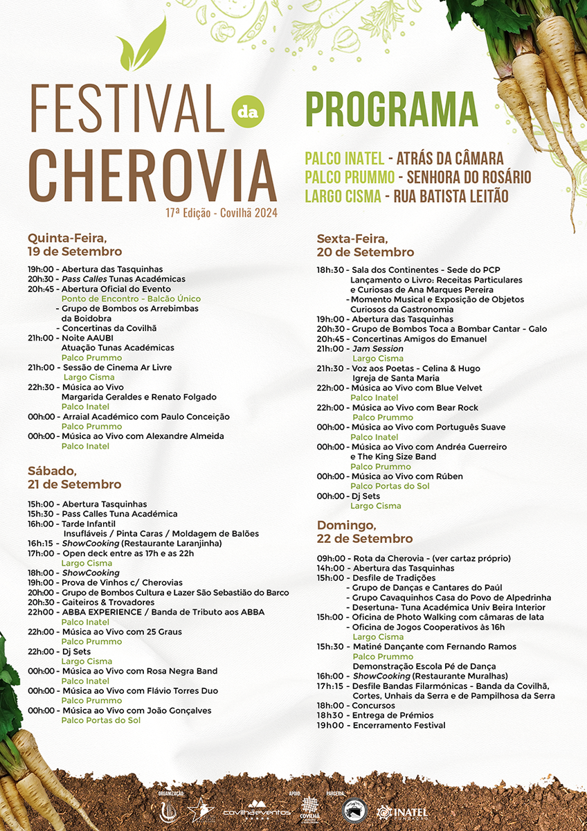 Festival da Cherovia continua a crescer